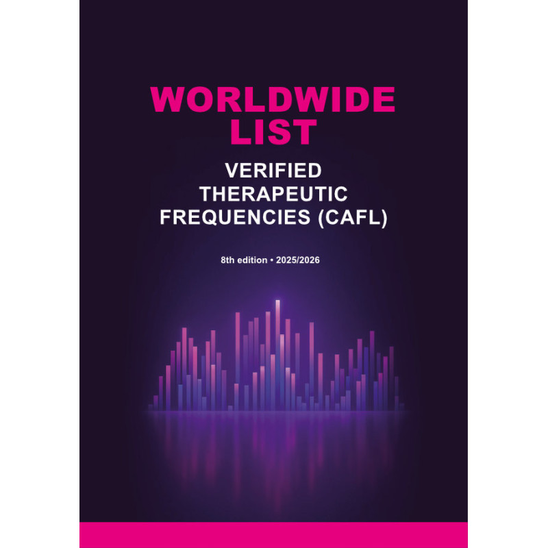 WORLDWIDE  LIST VERIFIED THERAPEUTIC FREQUENCIES (CAFL)